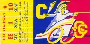 1953_College_Football_California vs. Southern Cal_California Memorial Stadium